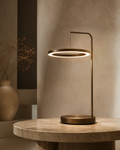 Vistaloras™ HaloArc Suspended Ring Table Lamp